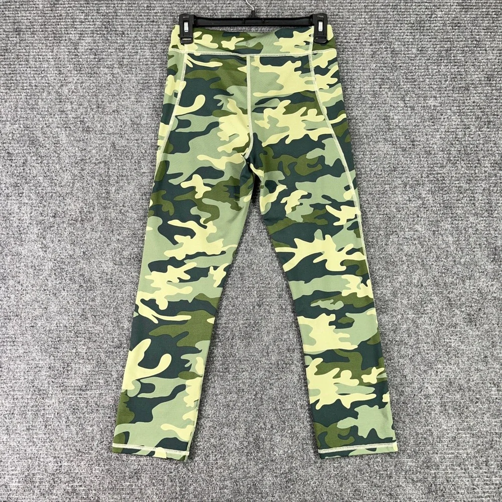 Polo Ralph Lauren Camo Leggings Girls XL Camouflage High Rise‎ Athletic Gym Yoga